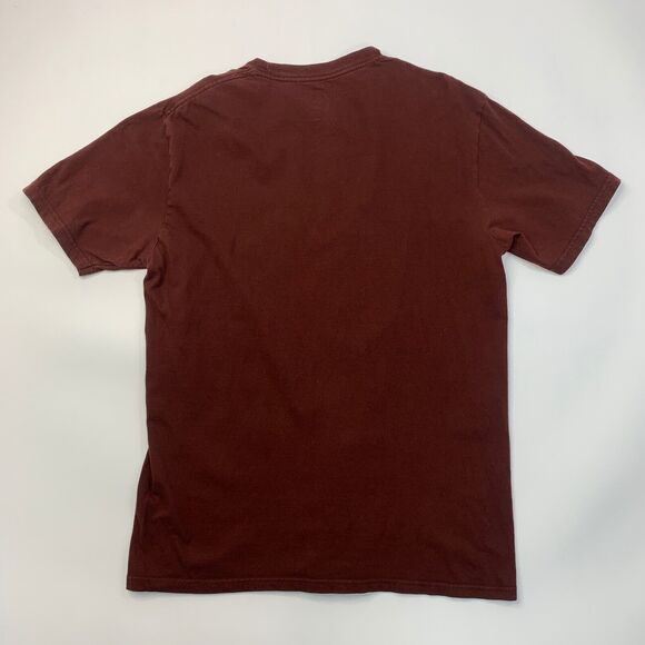 The North Face Tee Men M Medium Garnet Classic Fit Cotton Short Sleeve Crew Neck - Picture 3 of 8